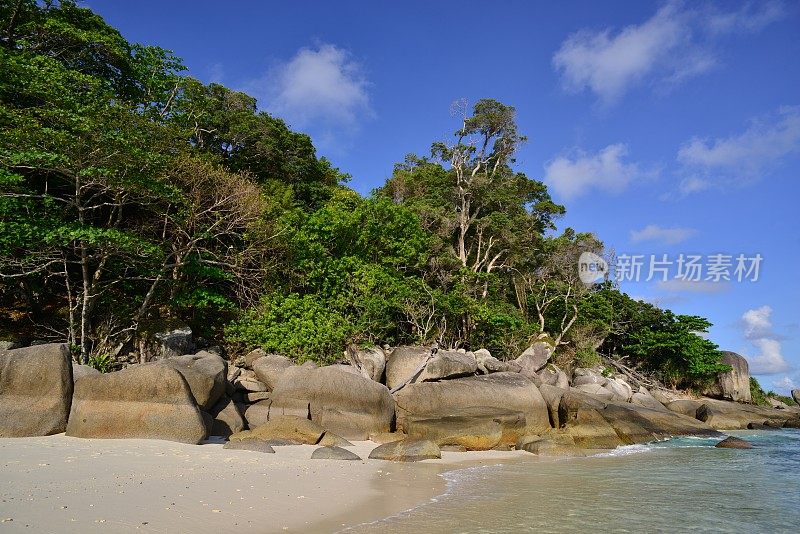 Similan群岛,泰国。