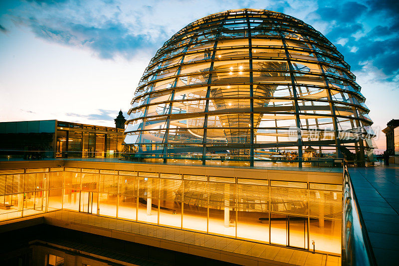德国国会大厦圆顶,柏林