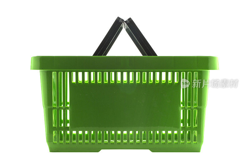 绿色的购物篮