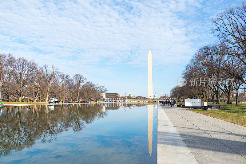 华盛顿纪念碑和倒影池