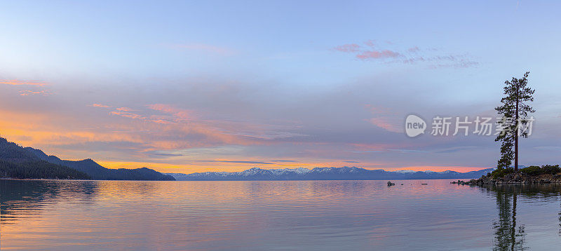 太浩湖全景