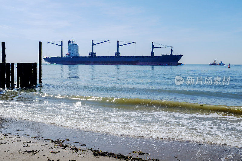 荷兰泽兰Zoutelande北海海滩