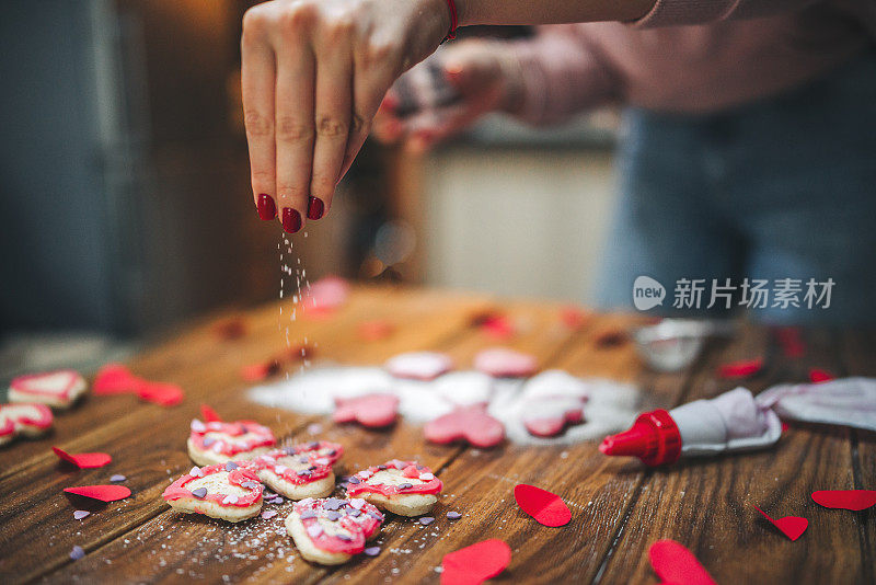 情人节装饰饼干