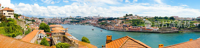 波尔图，葡萄牙老城的轮廓线