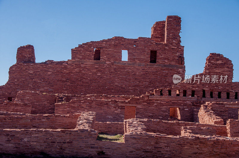 新墨西哥州萨利纳斯国家纪念碑的阿波遗址
