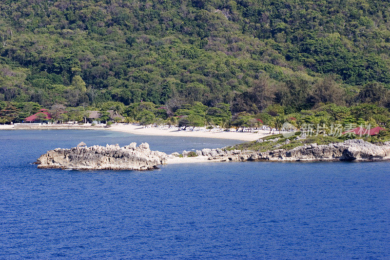 热带海岸线