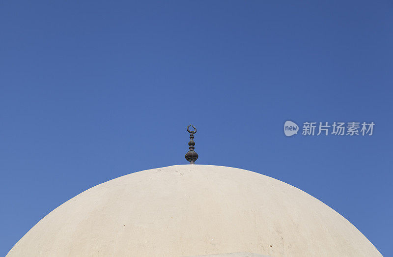 清真寺圆顶和新月