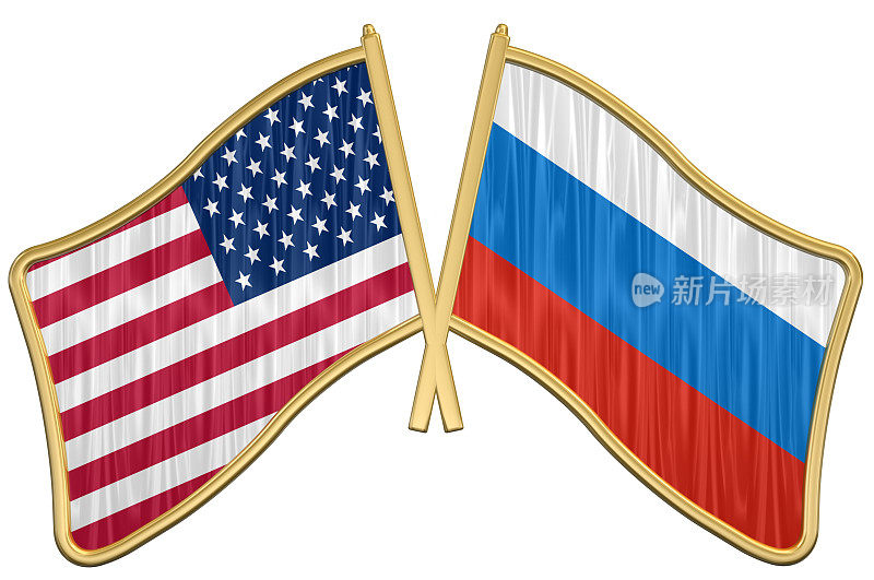 美国友谊旗徽章-俄罗斯