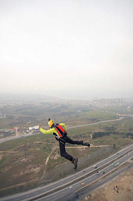 高空跳伞