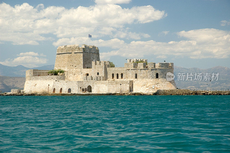 Nafplion港口堡垒，希腊