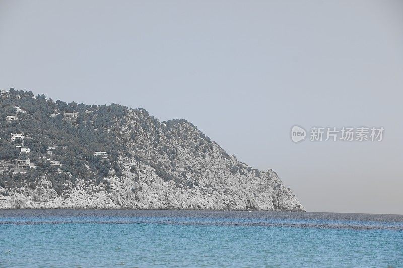 伊比沙岛的海滩