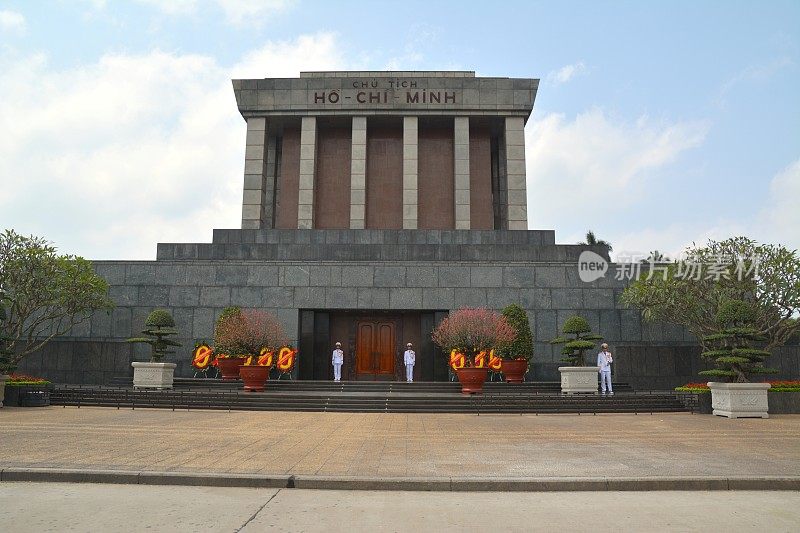 越南河内的胡志明陵墓