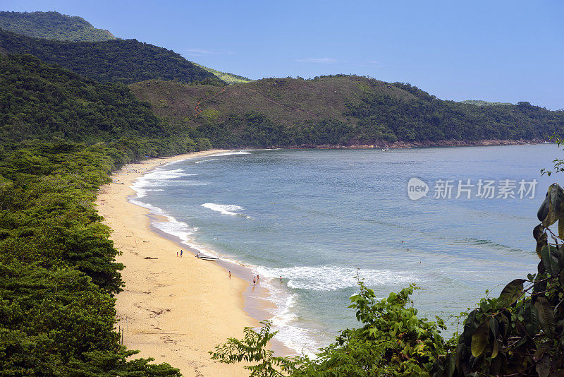 睡眠海滩，帕拉蒂-里约热内卢