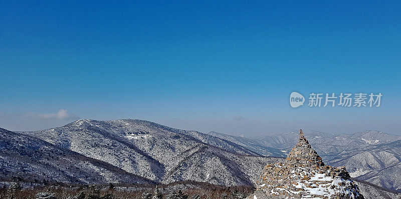 Vd724太白山雪景