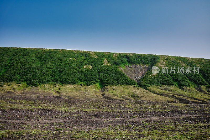 阿瓦钦斯基火山山麓