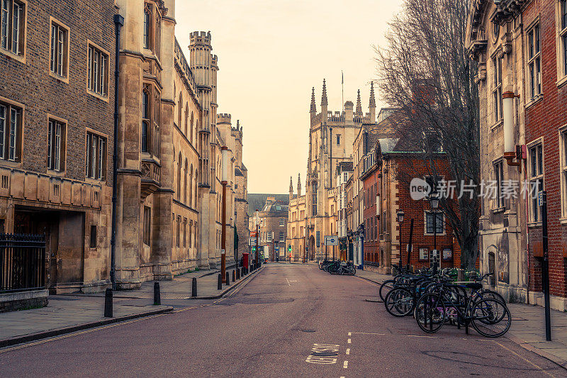 英国剑桥的街景