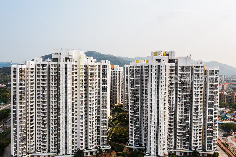 香港天水围的房屋