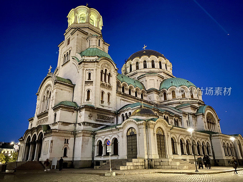 保加利亚-索非亚-亚历山大涅夫斯基大教堂