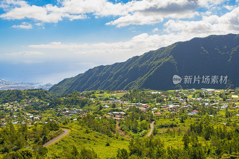 留尼旺岛的多斯达安谷