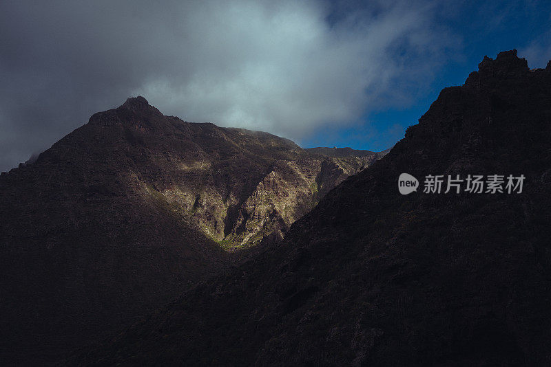 加那利群岛特内里费岛的风景