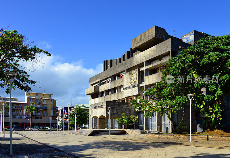 角-à-Pitre市政厅(市政厅)，瓜德罗普