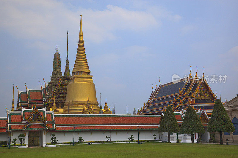 翡翠佛寺，曼谷大皇宫