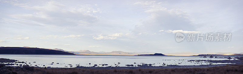 莫诺湖老码头全景图