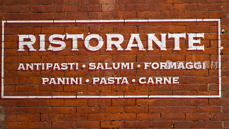 Ristorante签名