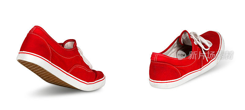 空红鞋走路的概念