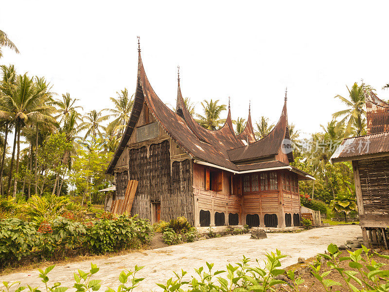 印度尼西亚苏门答腊传统的多巴巴巴塔克之家