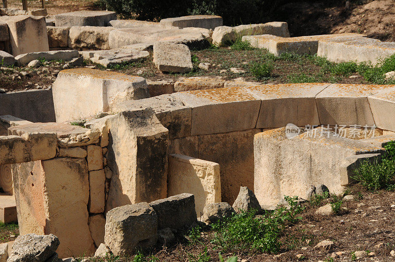 Tarxien,马耳他群岛。