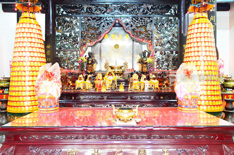 台北Dajhongye寺庙