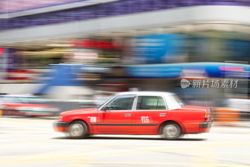 香港的士超速行驶