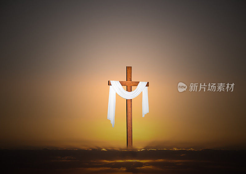 在复活节的星期六钉十字架