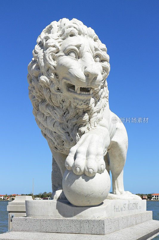 狮子桥雕像-圣奥古斯丁-佛罗里达