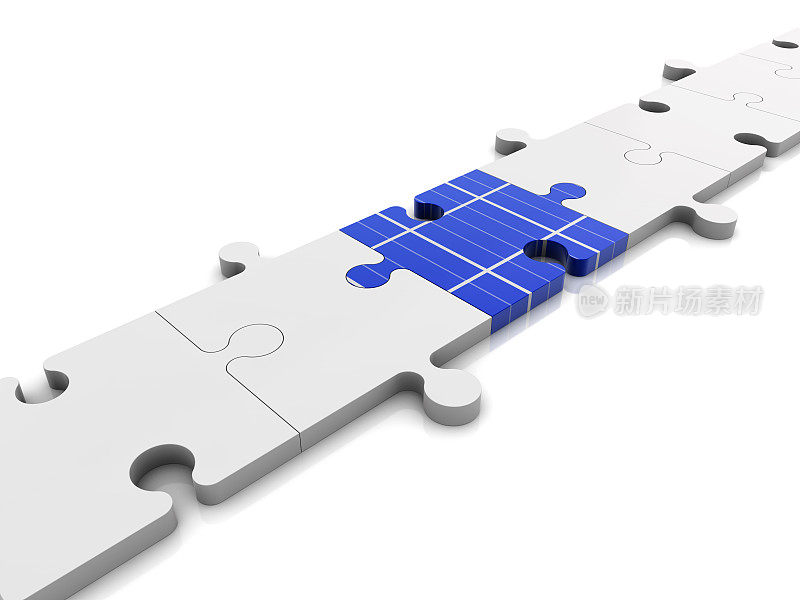 拼图-太阳能电池板