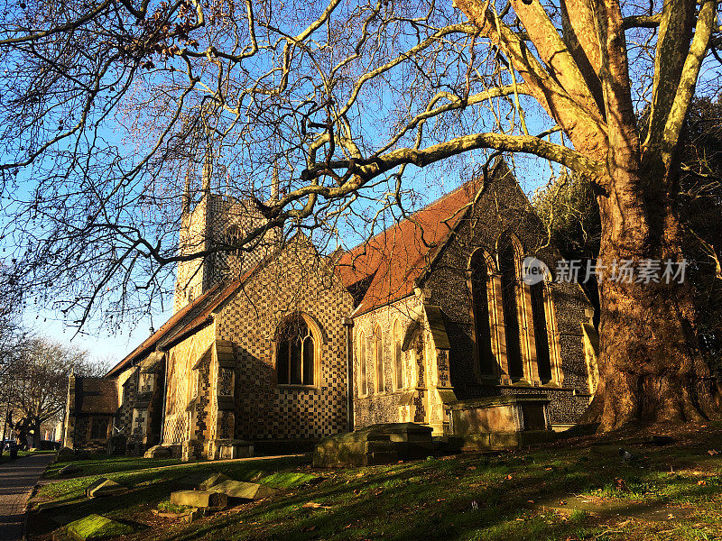 圣玛丽教堂，雷丁，伯克郡，英格兰