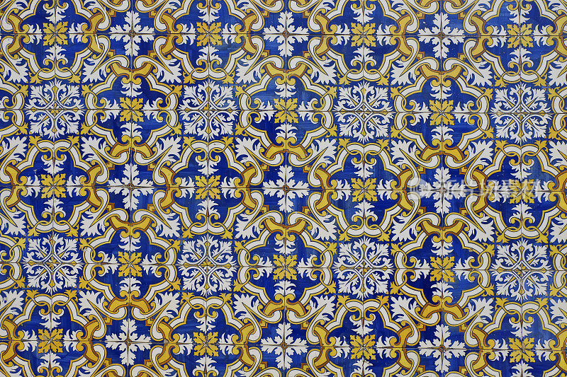 葡萄牙Azulejos，古老的传统彩砖