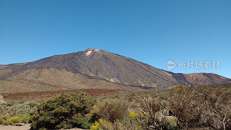 加那利群岛的泰德火山