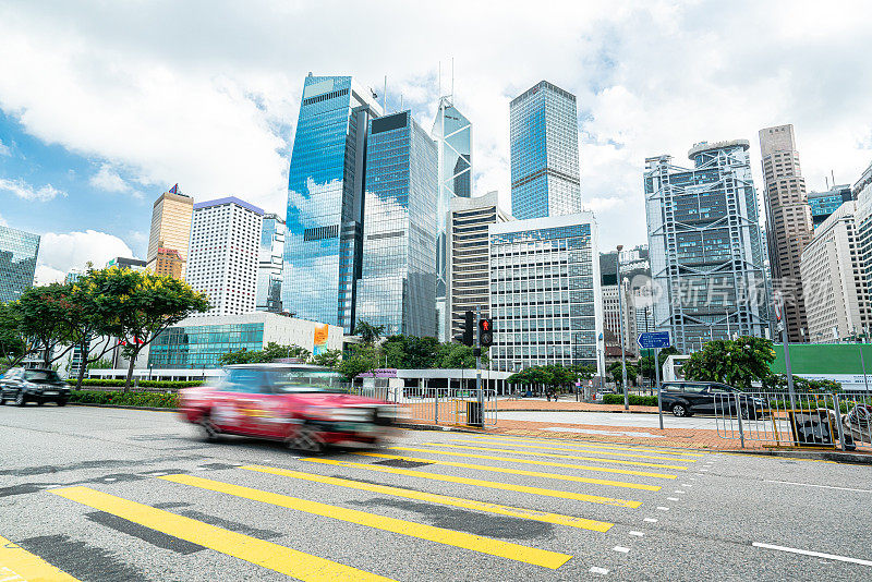 香港，都市街景