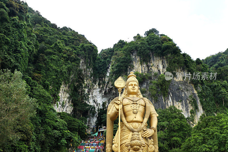 峇都洞，吉隆坡的印度教寺庙外观