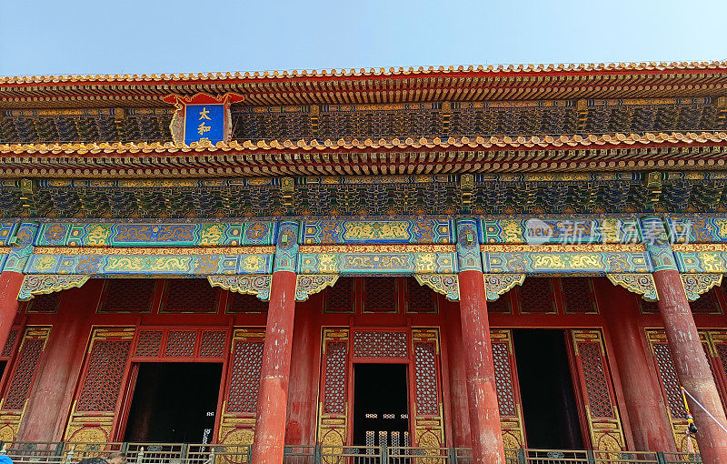 中国，北京，紫金城-紫禁城，金銮殿-金王座殿，太和殿-太和殿，皇宫