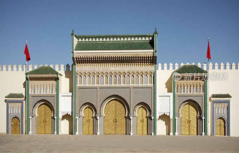 皇宫，菲斯，摩洛哥