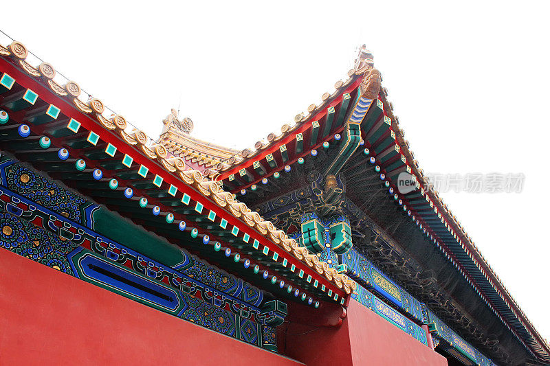 紫禁城建筑，故宫博物馆，北京，中国