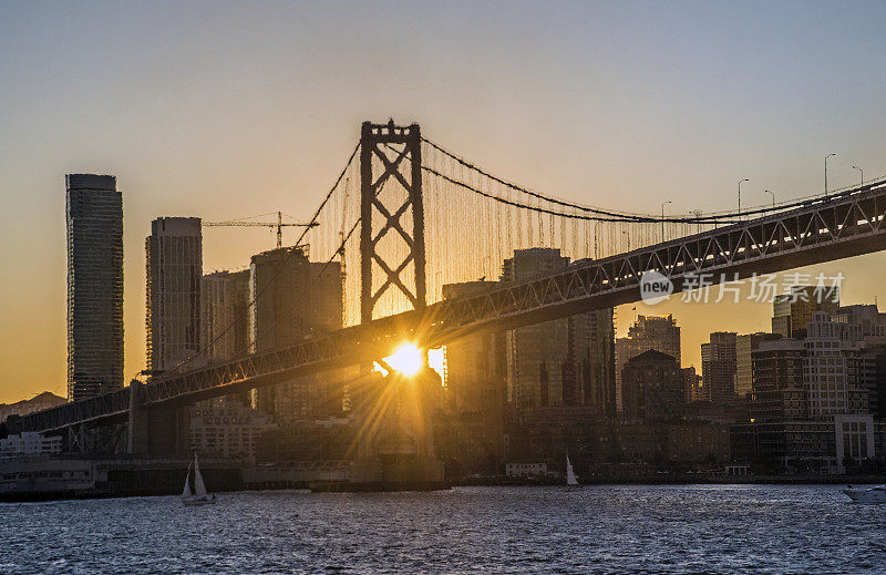 旧金山日落