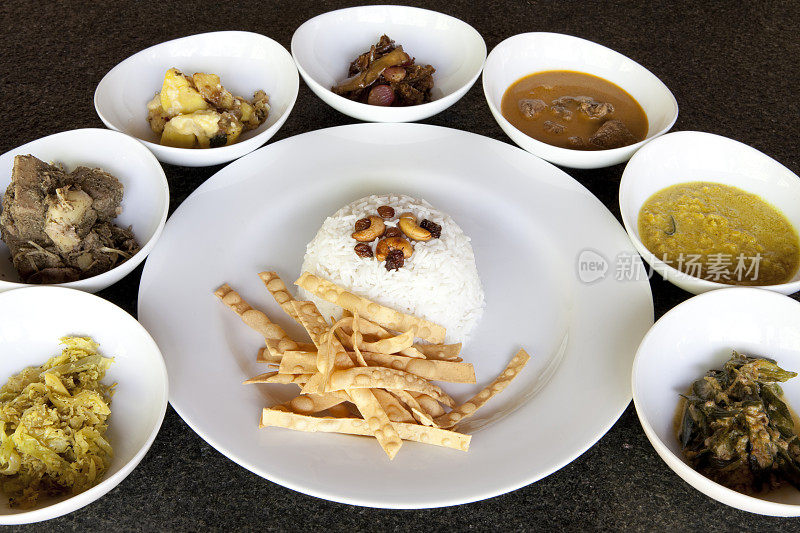 斯里兰卡菜咖喱