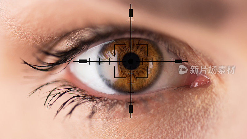 棕色眼睛-视力测试