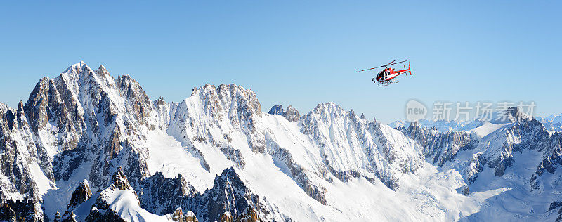 阿尔卑斯山救援直升机