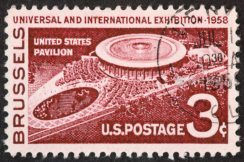 1958年布鲁塞尔展览邮票