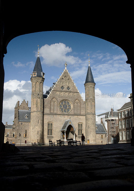 城市;Binnenhof,海牙